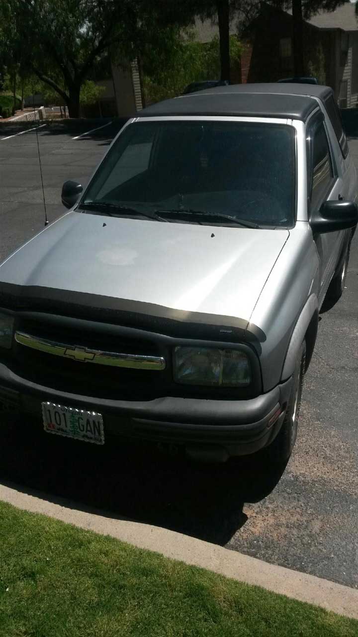 2002 Chevy Tracker shipped from Oregon to Texas for member of the military