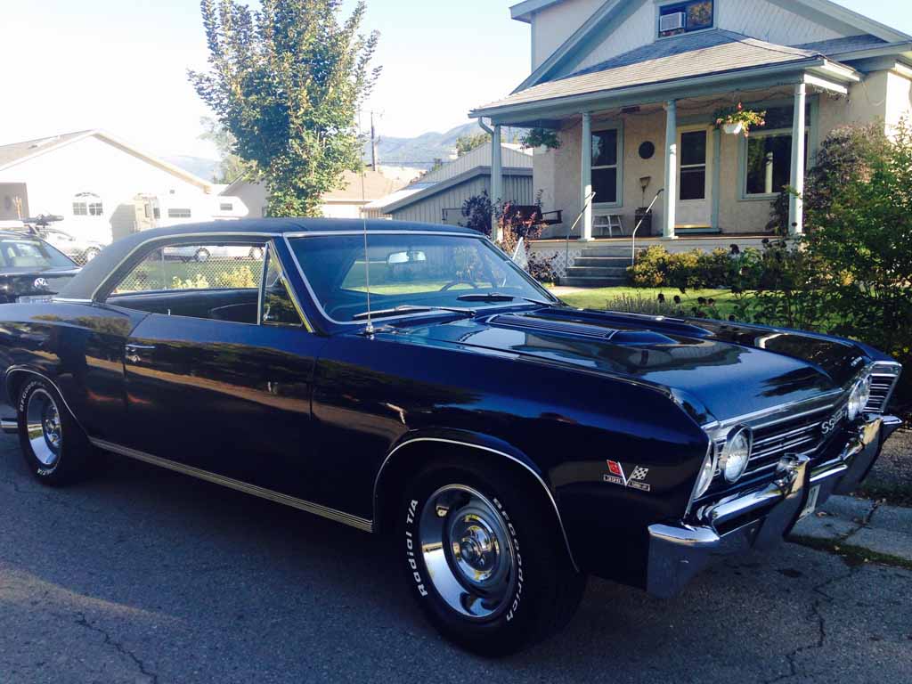 Classic 1967 Chevelle shipped from PA to MT