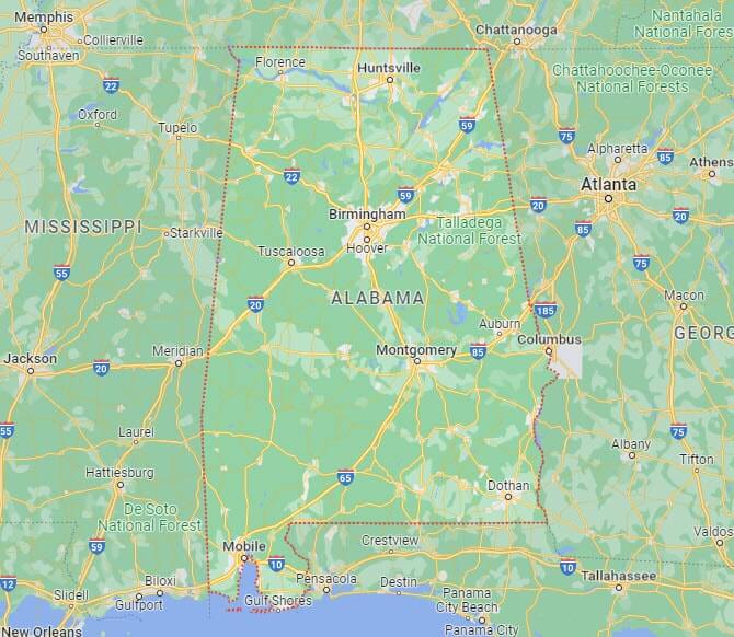 alabama car shipping