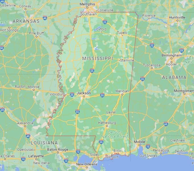 mississippi car shipping