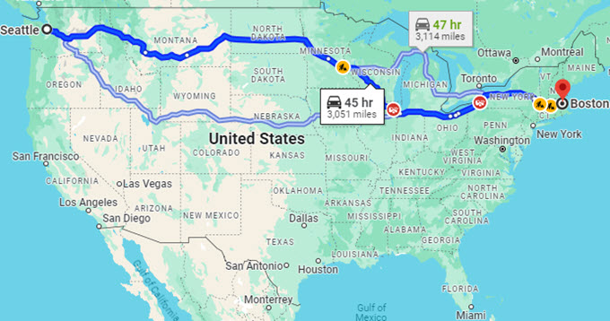 washington to massachusetts car shipping