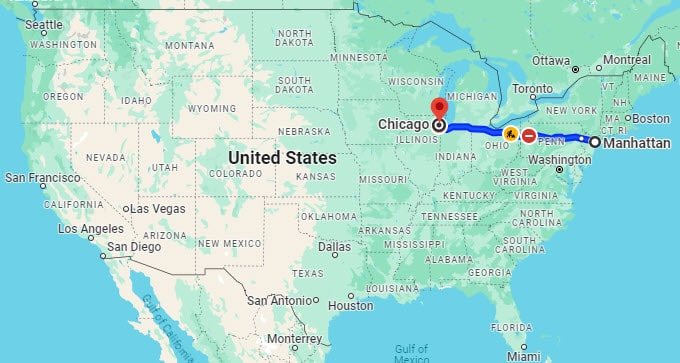 New York to Illinois Auto Transport | Get Instant Quote!