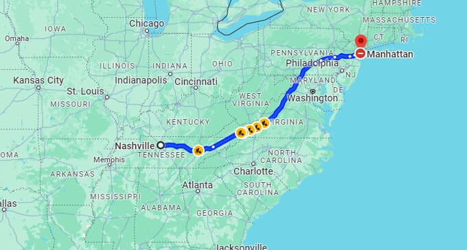 Tennessee to New York Vehicle Shipping | Get Instant Quote!